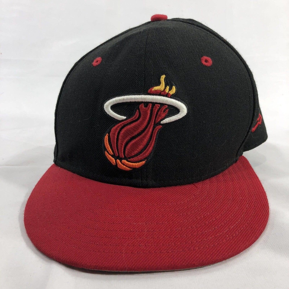 Miami Heat New Era 9FIFTY Snapback Hat Cap Hardwood Classics Discolored One Size